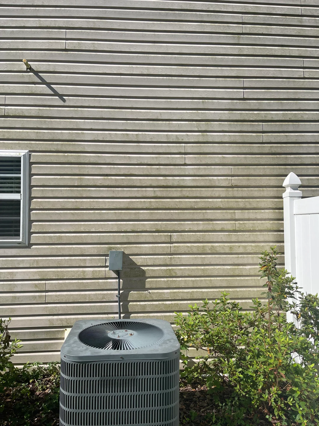 Dirty Vinyl Siding  